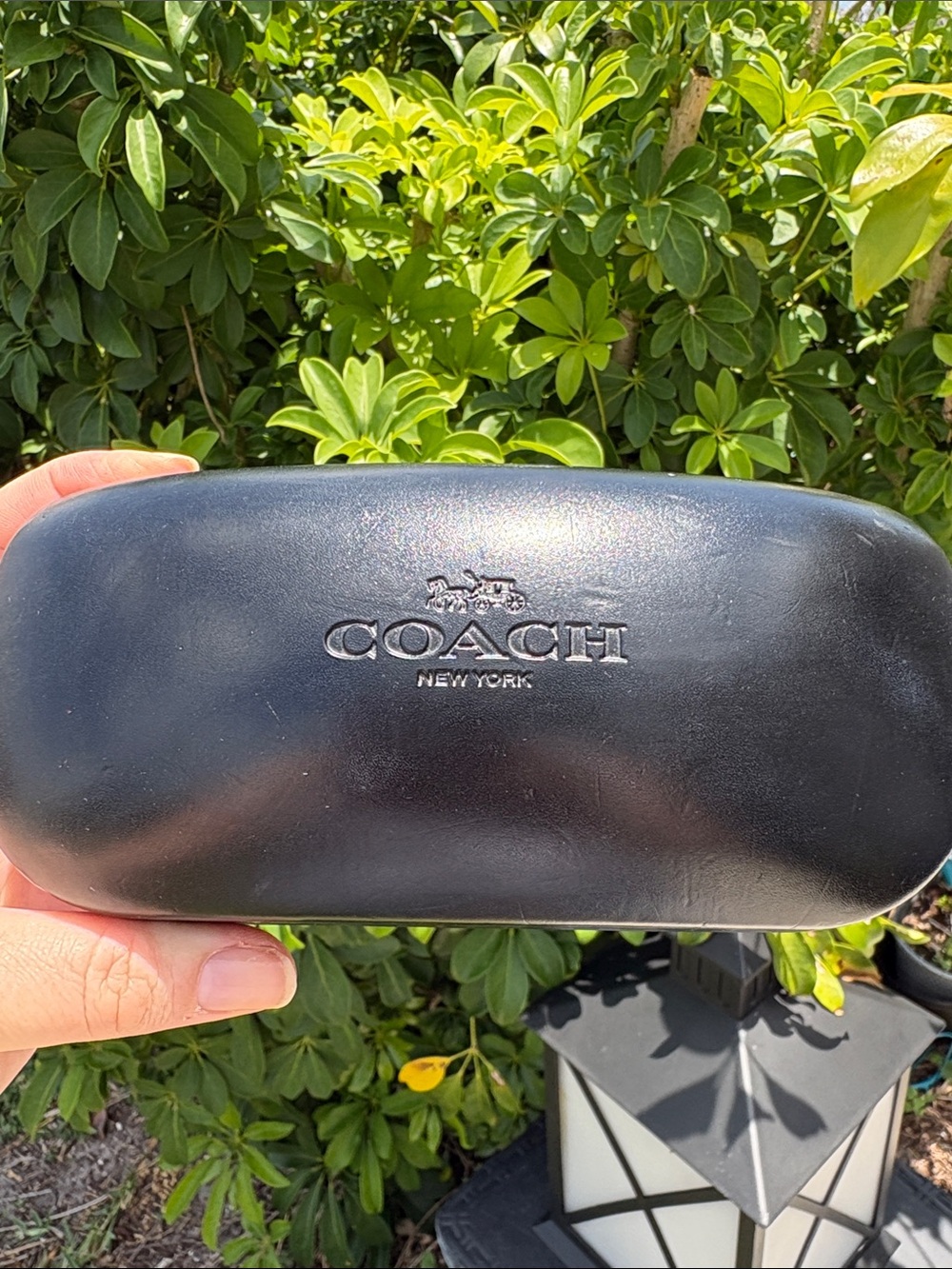 Coach & bebe  eyeglass cases
